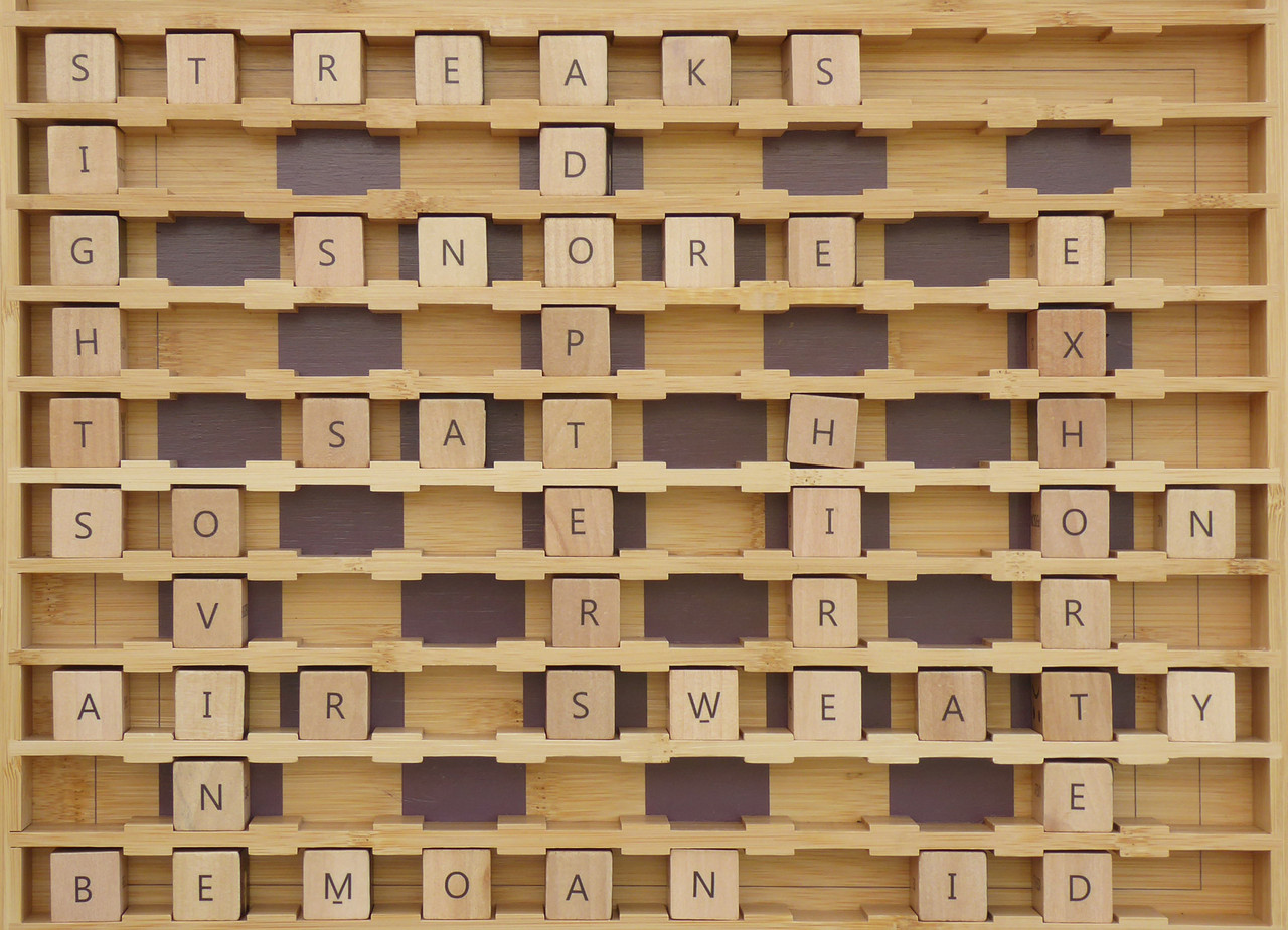 Velcro Strips for Scrabble Tiles 