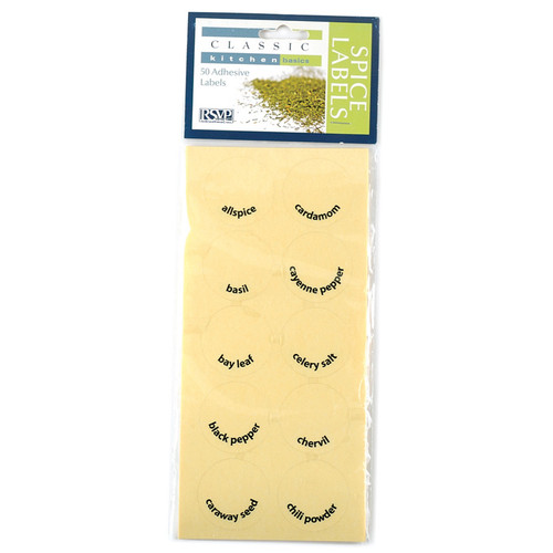 Round Spice Labels Collection (set of 50)