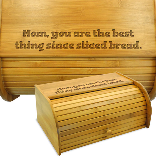 Sliced Bread Wood Bread Box - View 6
