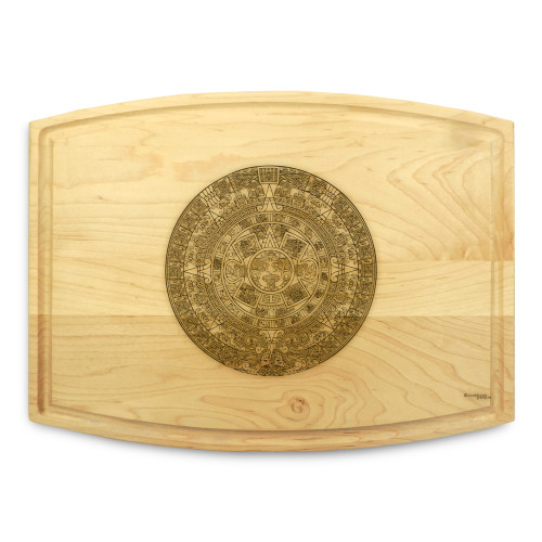 Aztec 9x12 Grooved Personalized Cutting Board