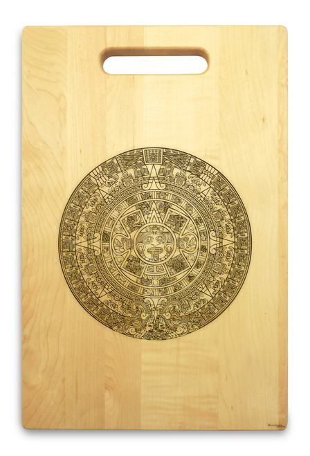 Aztec 10x16 Hand Hole Maple Cutting Board - View 3