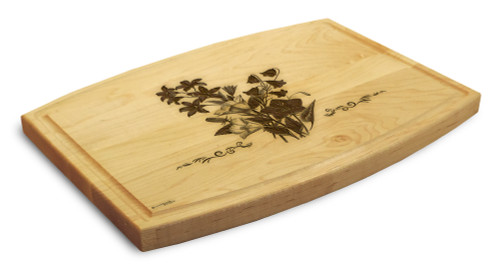 Bellflower 9x12 Grooved Maple Cutting Board - View 3