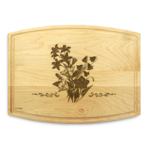 Bellflower 9x12 Grooved Maple Cutting Board