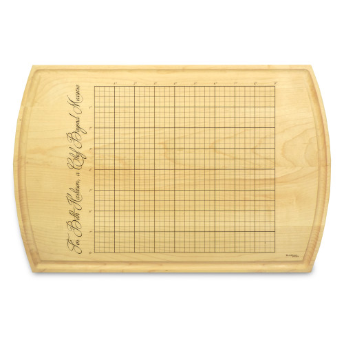 Beyond Measure 10x16 Grooved Maple Cutting Board