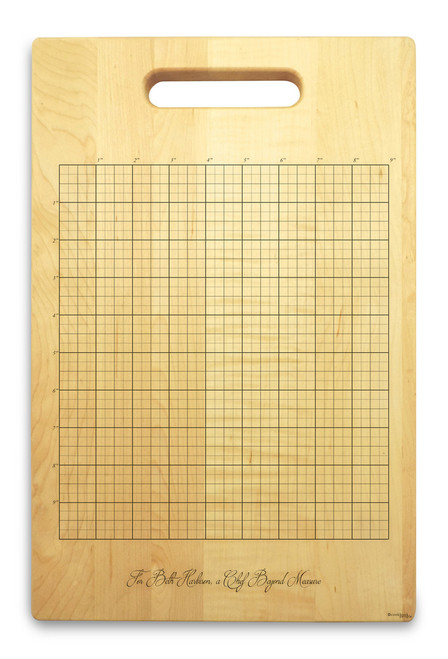 Beyond Measure 10x16 Handle Cutting Board Maple Made in USA - View 3