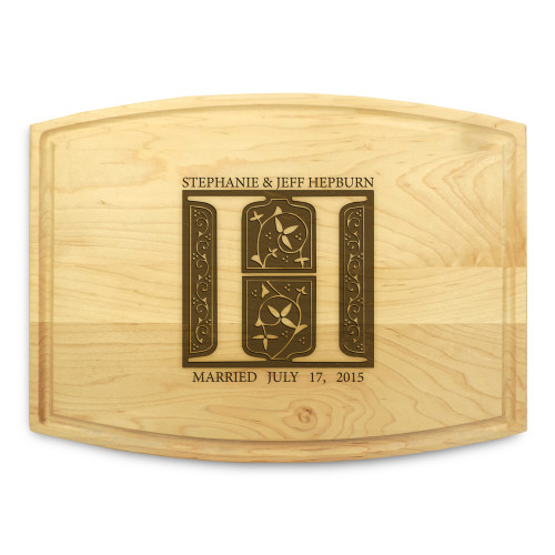 Fairy Tale 9x12 Grooved Personalized Cutting Board