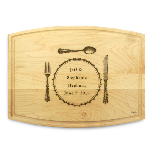 Silverware 9x12 Grooved Chopping Board