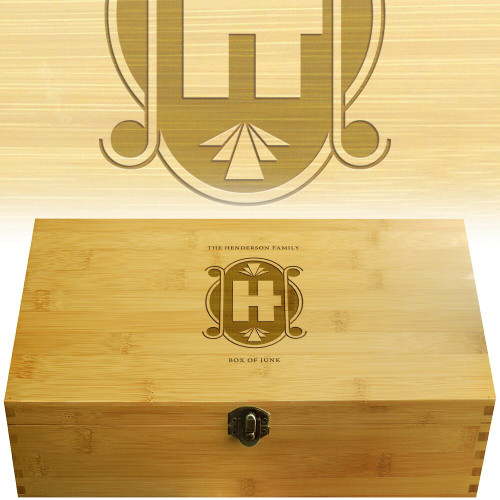 Art Deco Multikeep Personalized Box