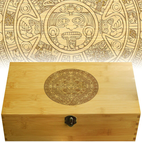 Aztec Engraved Multikeep Box