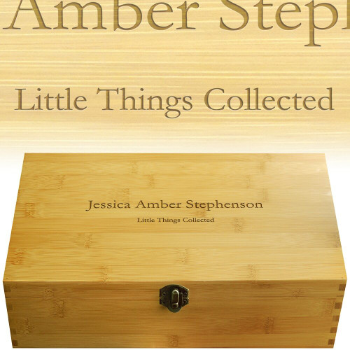 Little Things Bamboo Wood Multikeep Box