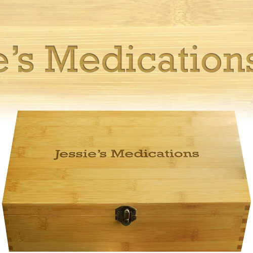 Personalize Square Multikeep Personally Monogrammed Box