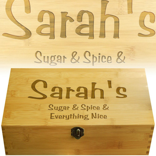 Sugar Spice Frisky Multikeep Tea Box