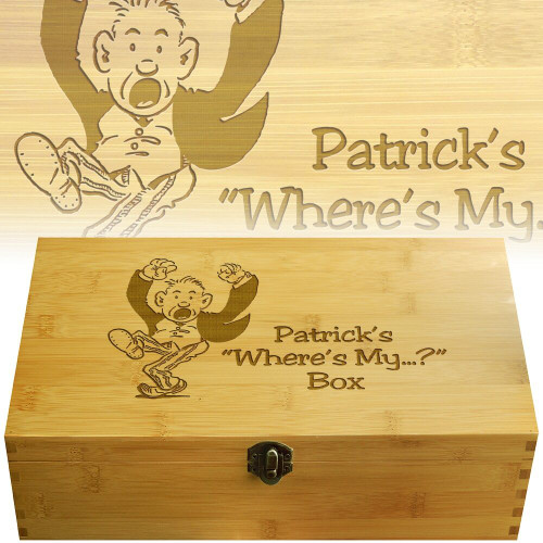 Wheres My Engraved Multikeep Organizer Box