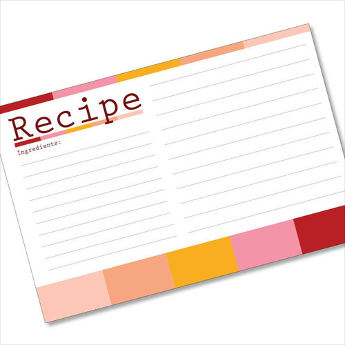 200+ Recipe Cards to Buy: Sort by Reviews/Color/Size/Popularity