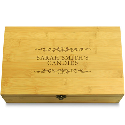ビンテージ Life Savers Candy 木製 収納ボックス キャンディ Lollipop Candy Box Adjustable Bamboo Wood Organizer