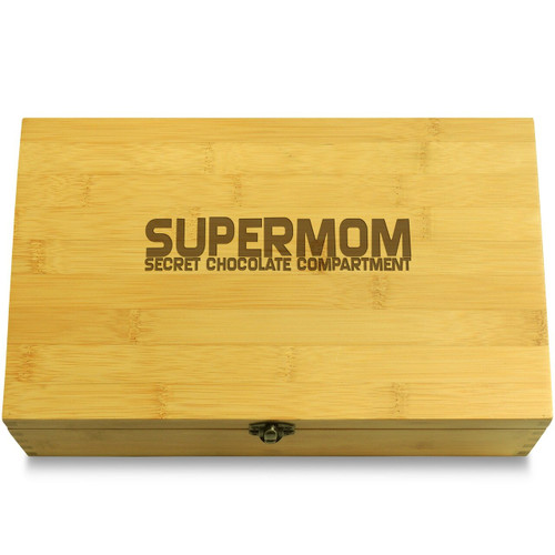 Supermom Choc Mothers Day Multikeep Box Wood Chest