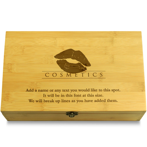 Kiss Lips Cosmetics Multikeep Box Moving Wall Chest