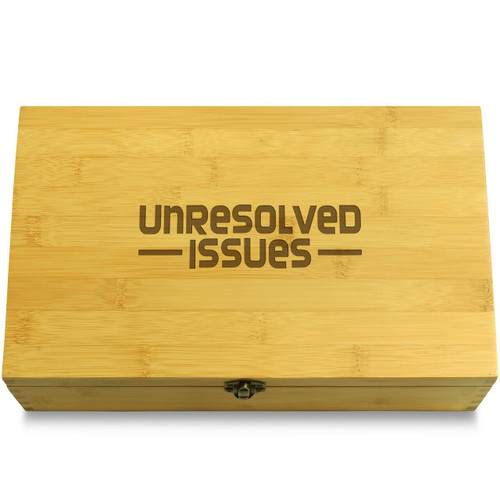 Unresolved Issues Decorative Bamboo Wood Multikeep Box Adjustable ...