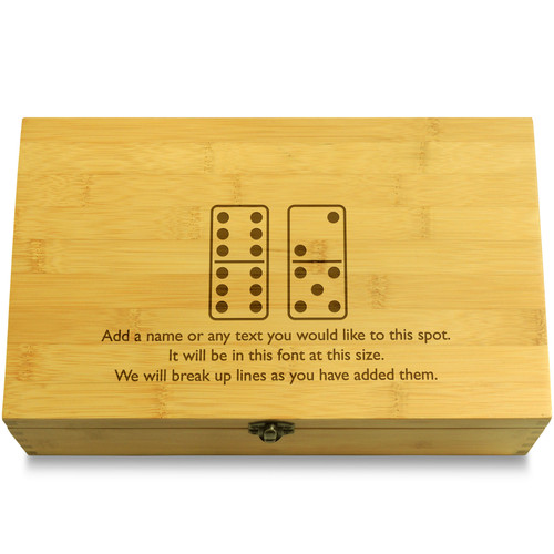 Dominos Board Game Multikeep Box Adjustable Chest