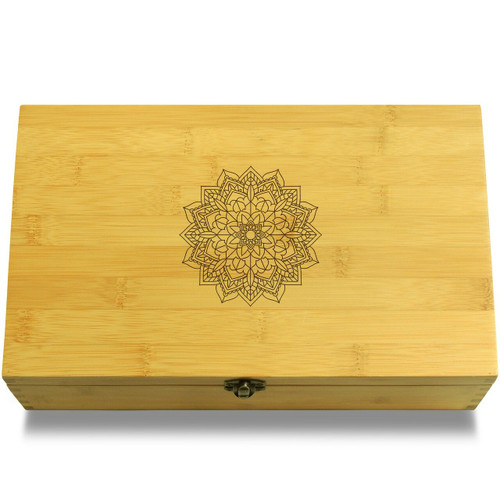 Flower Circle Mandala Symbol Multikeep Box Sustainable Organizer