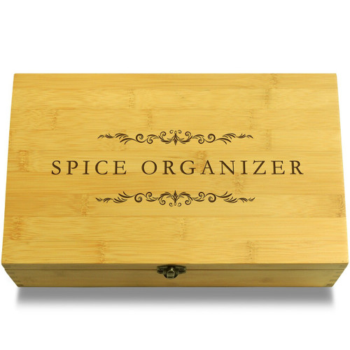 Spice Organizer Organizer Box Lid