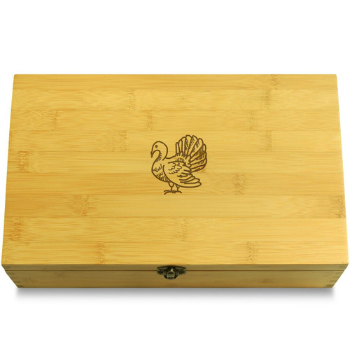 Duck Redneck Multikeep Box Adjustable Bamboo Wood Organizer
