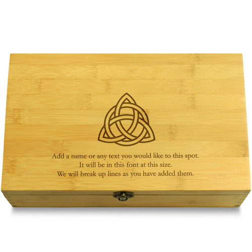 Celtic knot Symbol Multikeep Box Adjustable Organizer