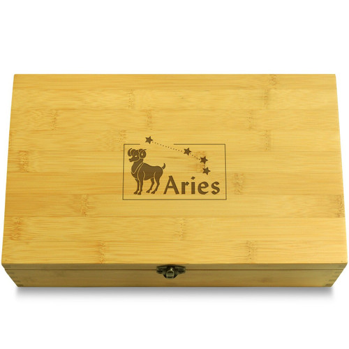 Aries Wooden Chest Lid