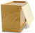 4x6 Maple Wood Recipe-Box - Acrylic Front - Made In USA - View 2
