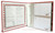 Personalized Red Recipe Binder | Full Page À La Carte Leather Recipe Organizer - View 2