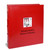 Personalized Red Recipe Binder | Full Page À La Carte Leather Recipe Organizer