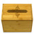 Apothecary Bamboo Personalized 4x6 Recipe Card Box
