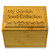 Garden Love Bamboo Personalized 4x6 Recipe Card Box