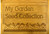 Garden Love Bamboo Personalized 4x6 Recipe Card Box - View 2