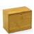 Add Your Logo Bamboo Customized 4x6 Recipe Card Box