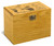 Mother & Daughter Collection Oak Personalized 4x6 Recipe Card Box - View 4