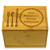Collection Silverware Bamboo Personalized 4x6 Recipe Card Box