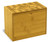 Collection Hat Box Bamboo Personalized 4x6 Recipe Card Box - View 3