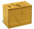 Collection Mother & Daughter Bamboo Personalized 4x6 Recipe Card Box - View 2