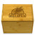 Collection Wheat Grain Bamboo Personalized 4x6 Recipe Card Box