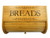 Classic Filigree Bamboo Bread Box – Rolltop Countertop Storage with Vintage-Inspired Design - View 2