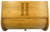 Personalized Columns Wood Breadbin - View 4