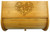 Hearts Bamboo Hardwood Bread Box - View 3