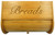 Script Wood Breadbox - View 5