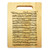Beethoven 9x12 Small Engraved Cutting Board Handle Maple Wood - View 2