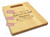 Bliss 9x12 Small Personal Cutting Board Handle Maple Wood - View 2