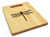 Dragonfly 9x12 Engraved Chopping Board Handle Maple Wood