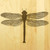 Dragonfly 9x12 Engraved Chopping Board Handle Maple Wood - View 3