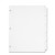 Half Page Cookbook Tab Dividers - 5 ea