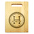 Family Seal 9x12 Engraved Cutting Board Featuring Handle Maple Wood